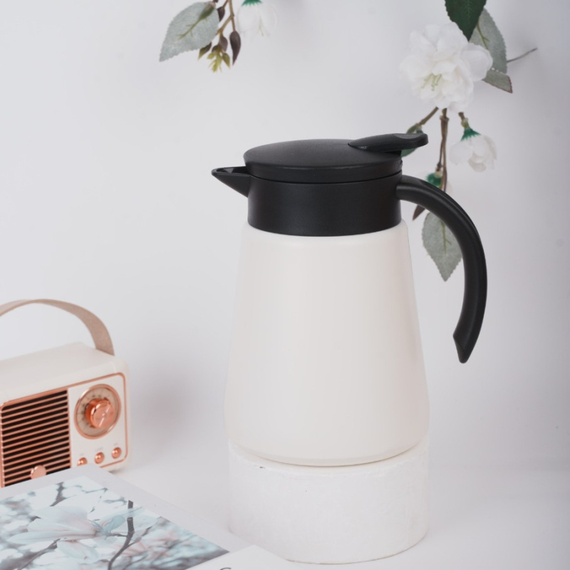 Recipient izolat pentru uz casnic, multicolor, interior din oțel inoxidabil 304, mic, pentru cafea și lapte de soia, vas portabil pentru infuzarea ceaiului
