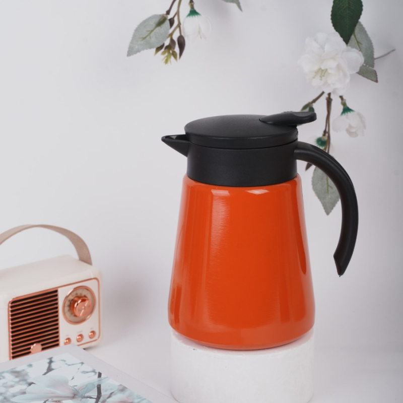 Recipient izolat pentru uz casnic, multicolor, interior din oțel inoxidabil 304, mic, pentru cafea și lapte de soia, vas portabil pentru infuzarea ceaiului