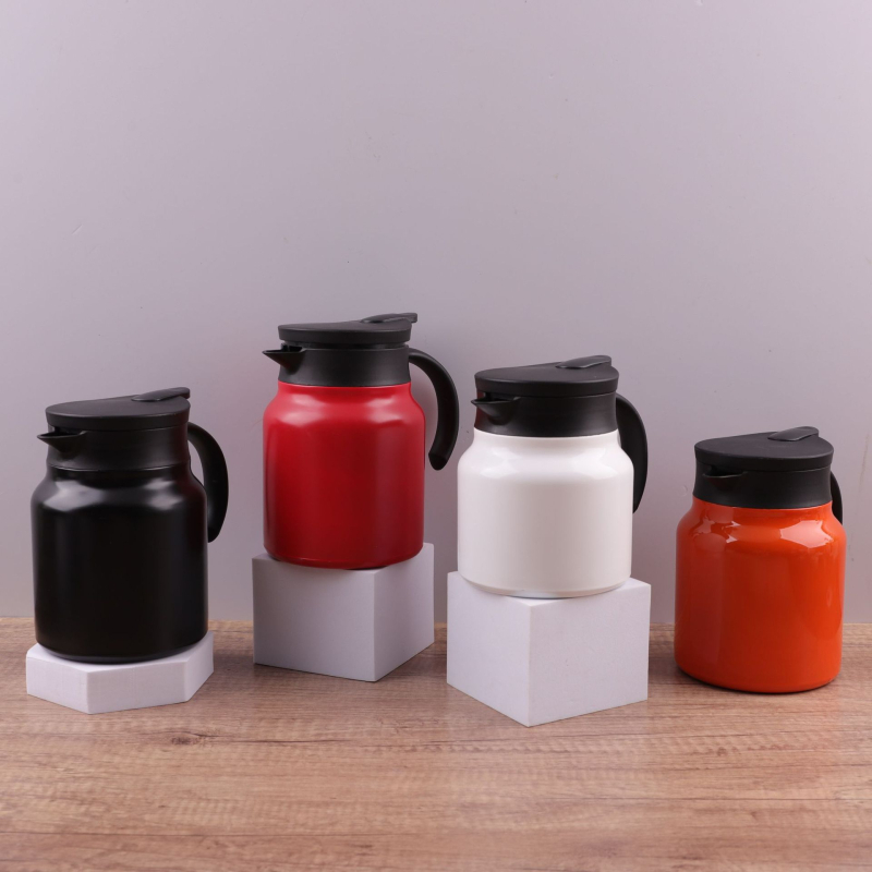 Model nou din oțel inoxidabil 316, ceainic pentru infuzarea ceaiului, ceainic portabil pentru cafea, termos izolat, capacitate mare pentru uz casnic