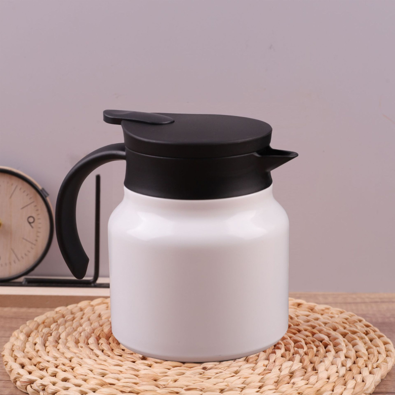 Model nou din oțel inoxidabil 316, ceainic pentru infuzarea ceaiului, ceainic portabil pentru cafea, termos izolat, capacitate mare pentru uz casnic