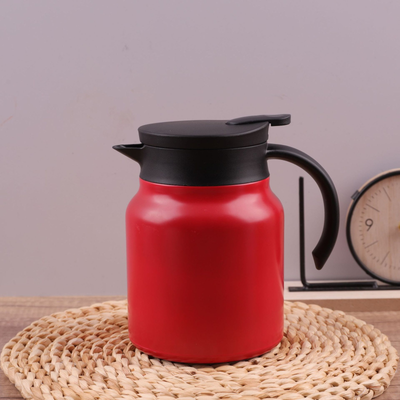 Model nou din oțel inoxidabil 316, ceainic pentru infuzarea ceaiului, ceainic portabil pentru cafea, termos izolat, capacitate mare pentru uz casnic