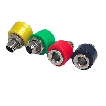 4 mm banana priključci, sedmopin antistatistički narukvica za zapešće, terminalni blok, DC adapter 3,5, lampena glava