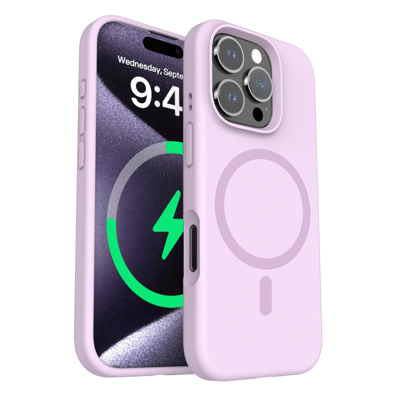 Futrola za iPhone 16 Pro Max s tekućim silikonom za zaštitu objektiva i snažnim magnetskim prihvatom
