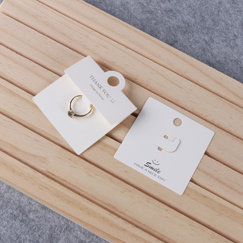 Cardă pentru inel 6x6 cm, etichetă pentru inel, ambalaj din carton pentru bijuterii, imprimare litere, accesorii din carton, personalizabil