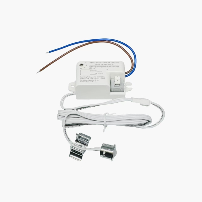 220V интелигентен индукционен контролер с докосване за шкафове и гардероби LED осветление