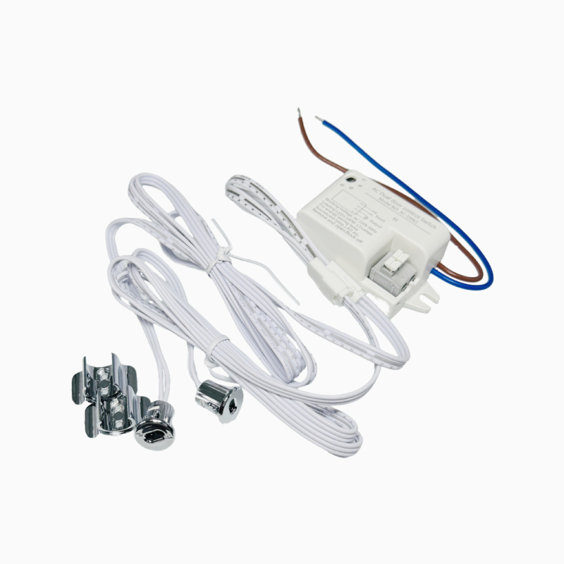 220V интелигентен индукционен контролер с докосване за шкафове и гардероби LED осветление