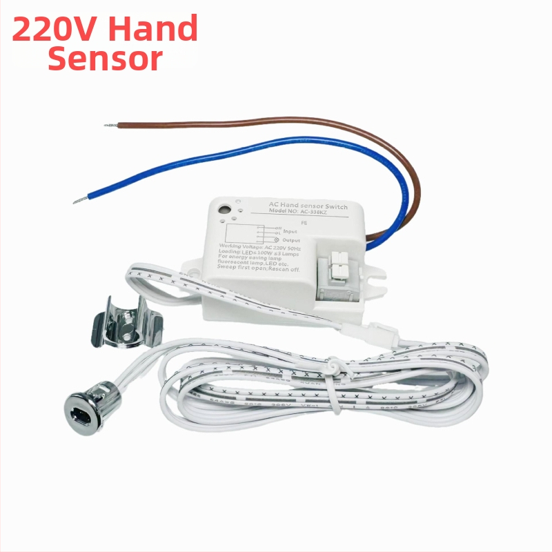 220V интелигентен индукционен контролер с докосване за шкафове и гардероби LED осветление