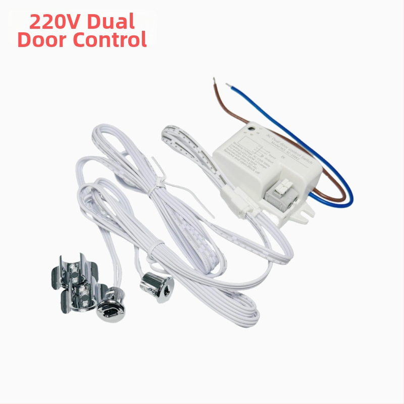 220V интелигентен индукционен контролер с докосване за шкафове и гардероби LED осветление
