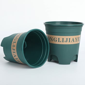 Ghiveci de flori din plastic, capacitate galon, cu controlul rădăcinilor, pentru balcon, din plastic reciclat