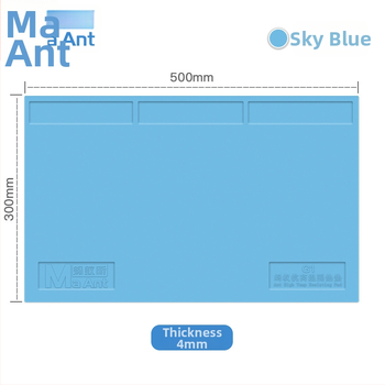 G1 Pad de reparație din silicon anti-static, rezistent la temperaturi înalte – 500×300 mm
