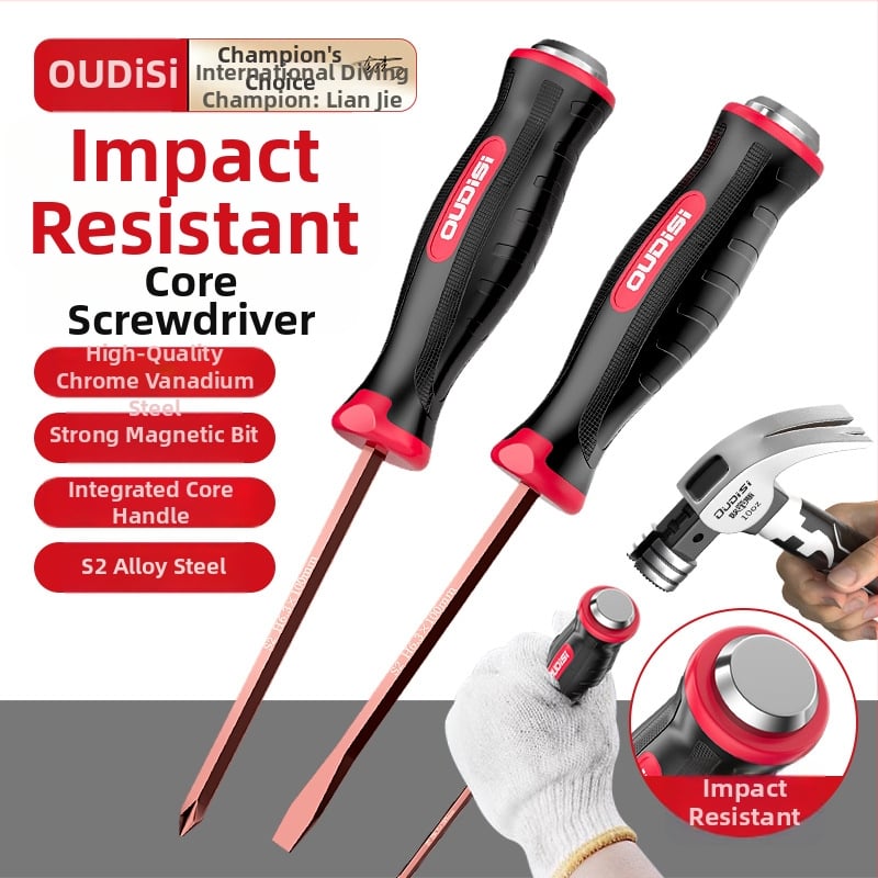 Odis șurubelniță multifuncțională cu Plum Blossom bit de înaltă duritate, lungime extinsă, nucleu magnetic, capete cruciforme și plate