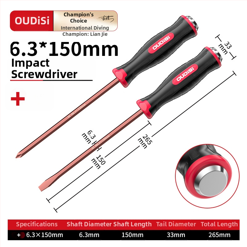 Odis șurubelniță multifuncțională cu Plum Blossom bit de înaltă duritate, lungime extinsă, nucleu magnetic, capete cruciforme și plate
