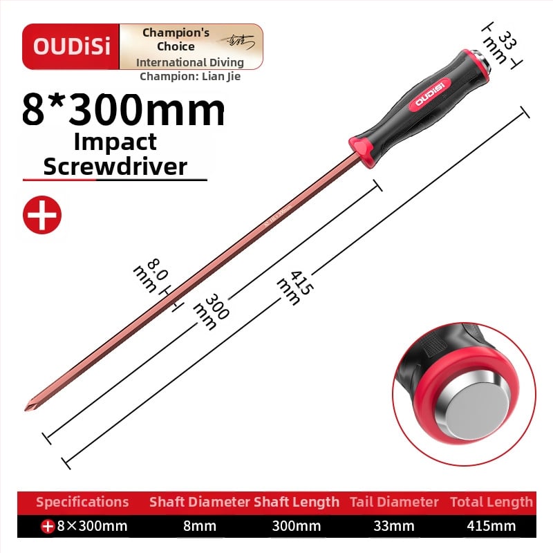 Odis șurubelniță multifuncțională cu Plum Blossom bit de înaltă duritate, lungime extinsă, nucleu magnetic, capete cruciforme și plate