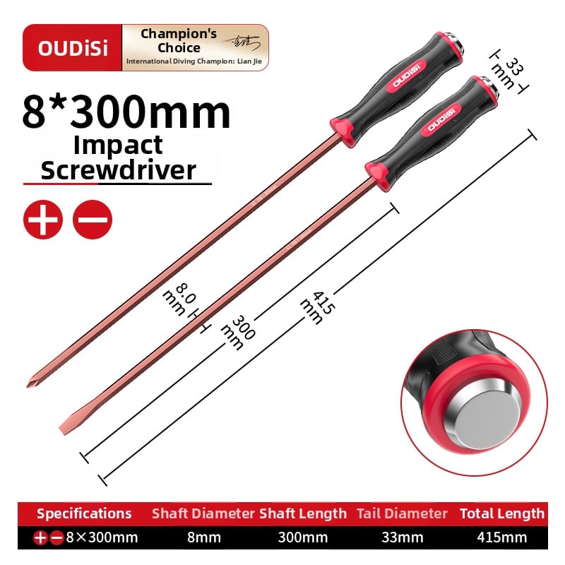 Odis șurubelniță multifuncțională cu Plum Blossom bit de înaltă duritate, lungime extinsă, nucleu magnetic, capete cruciforme și plate