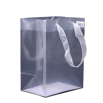Geantă tote transparentă din PVC cu design desen animat – pentru cosmetice și cadouri