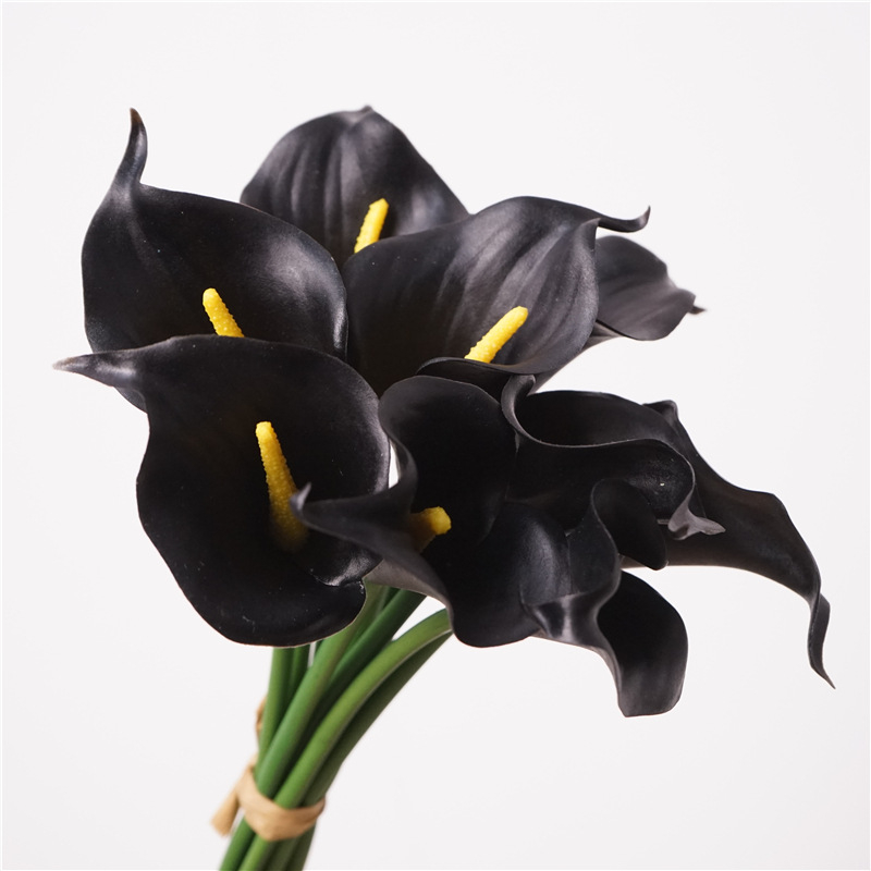 Buchet artificial de înaltă calitate cu Calla Lily pentru decor de masă acasă, centru de nuntă și recuzită fotografică