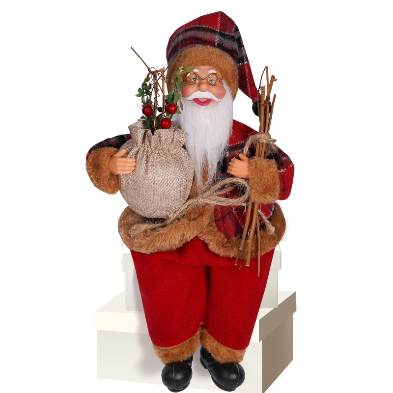 Figurină șezândă de 12 inch, în stil desen animat