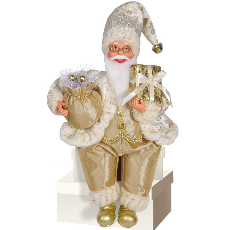 Figurină șezândă de 12 inch, în stil desen animat
