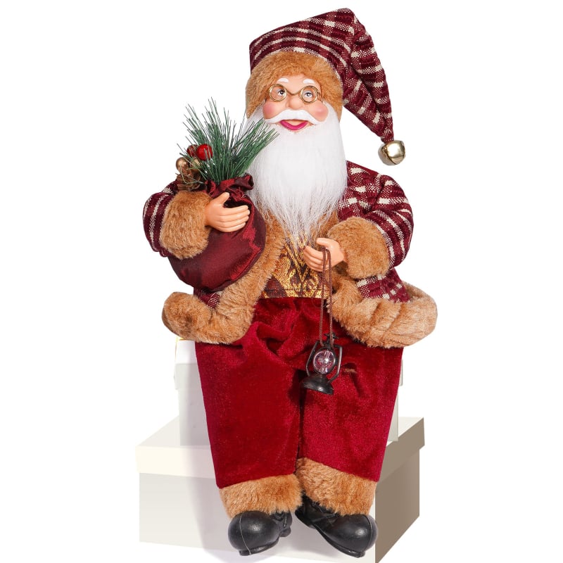 Figurină șezândă de 12 inch, în stil desen animat