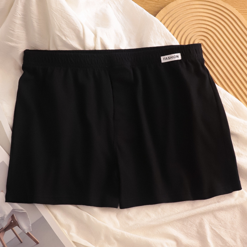 Férfi pamut boxer alsó, laza szabás, otthoni viselet, plusz méret, 100% pamut