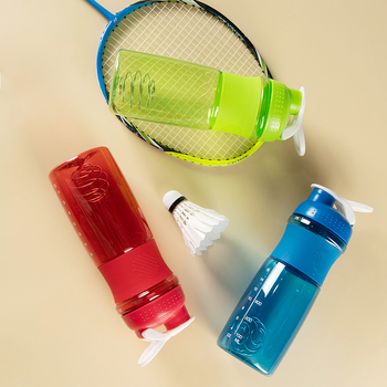 Cană shaker 760 ml pentru pudră de proteine – recipient fitness pentru apă