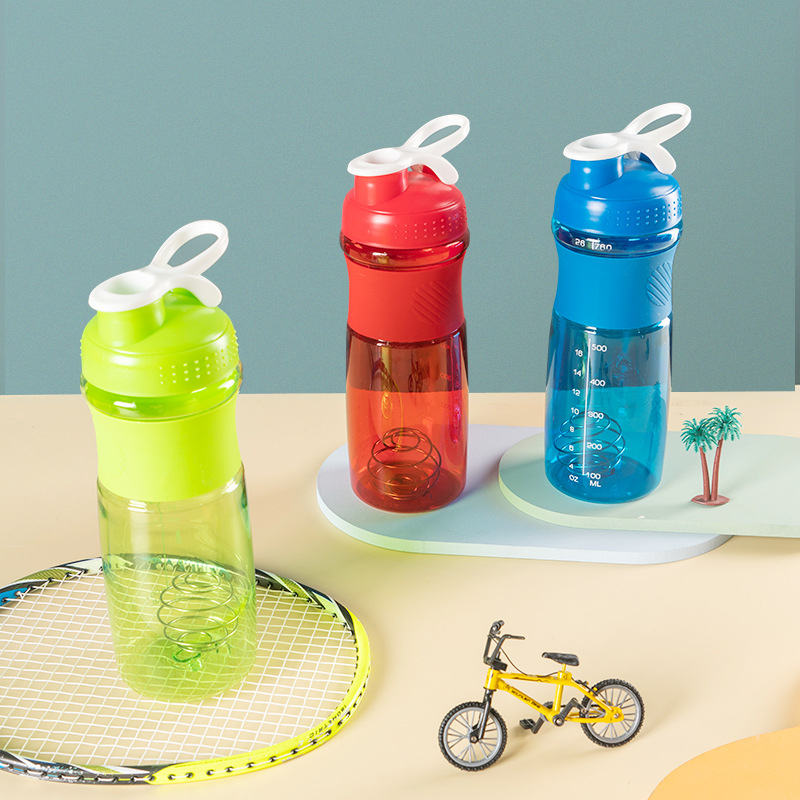 Cană shaker 760 ml pentru pudră de proteine – recipient fitness pentru apă