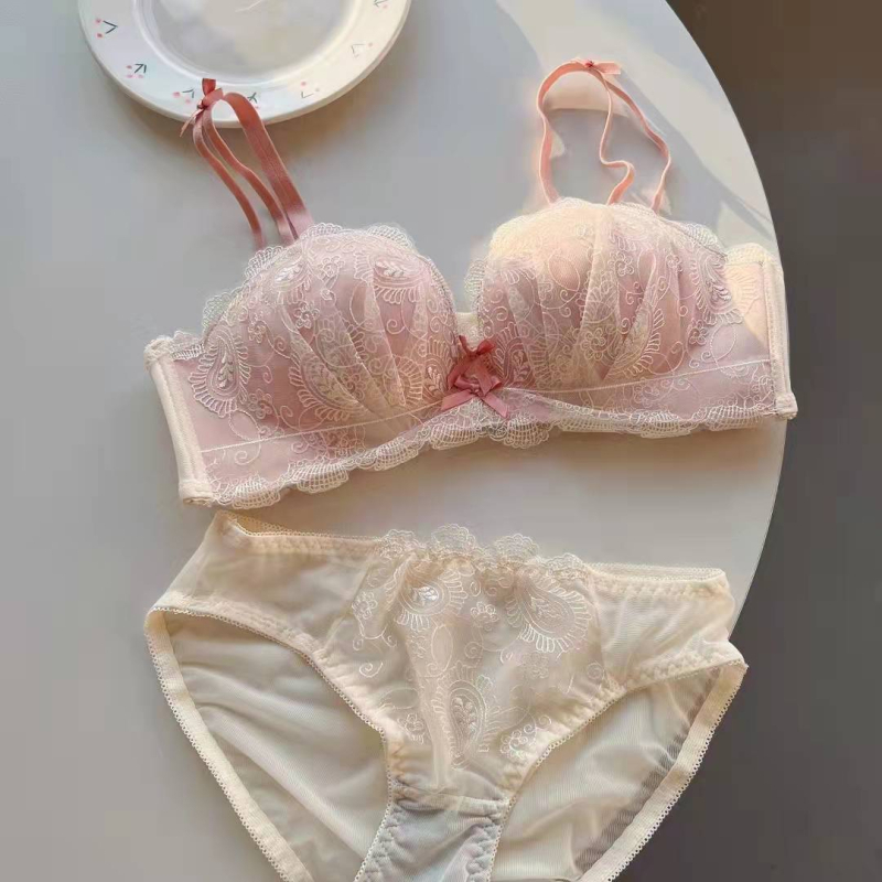 Japanski stil bez ojačanja, bez naramenica, push-up, tubasti top, podesiva veličina – set
