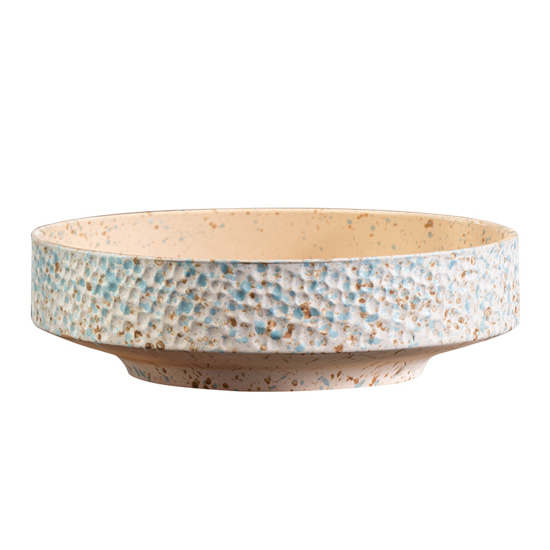 Ghiveci ceramic pentru hidroponie, margine circulară, diametru mare, potrivit pentru birou sau acasă