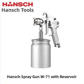 Hanshi W-71 pneumatická pištoľ na nábytok a automobilovú farbu, vysoká atomizácia, technológia voda-voda
