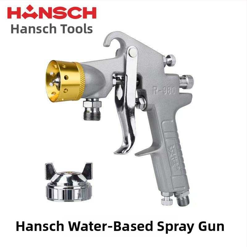 Hanshi W-71 pneumatická pištoľ na nábytok a automobilovú farbu, vysoká atomizácia, technológia voda-voda