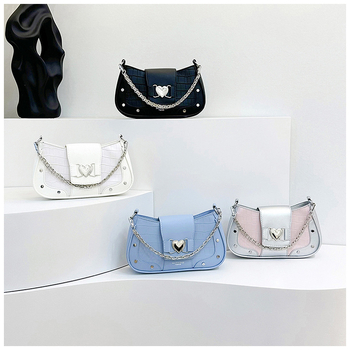 Ženska mala torbica, 2024 novi stil, vrhunska crossbody torba za rameno, teksturirani korejski stil, mini kvadratna torbica
