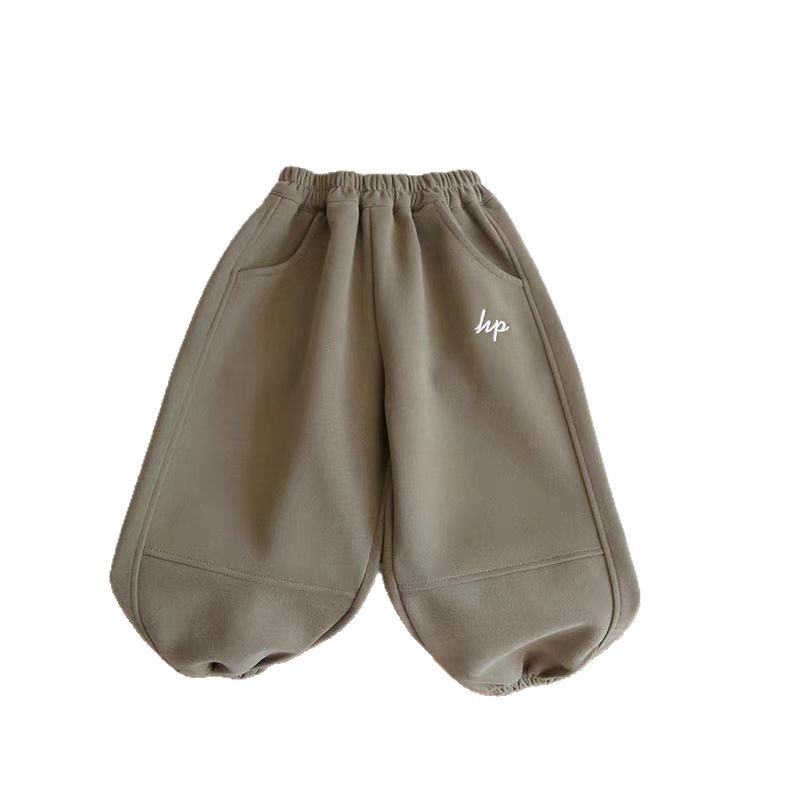 Dječje pamukaste trenirke, minimalistički stil, unisex, za proljeće i jesen