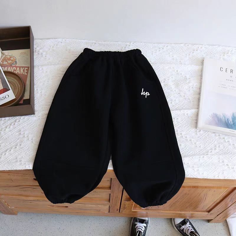 Dječje pamukaste trenirke, minimalistički stil, unisex, za proljeće i jesen