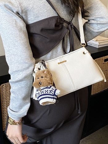 Ženska crossbody torba, 2026 novi model, ljubičasta, minimalistička, za svakodnevnu upotrebu, velika zapremina, dojam vrhunske izrade