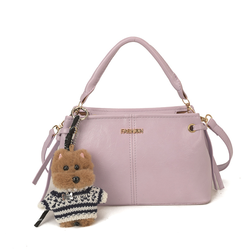 Ženska crossbody torba, 2026 novi model, ljubičasta, minimalistička, za svakodnevnu upotrebu, velika zapremina, dojam vrhunske izrade