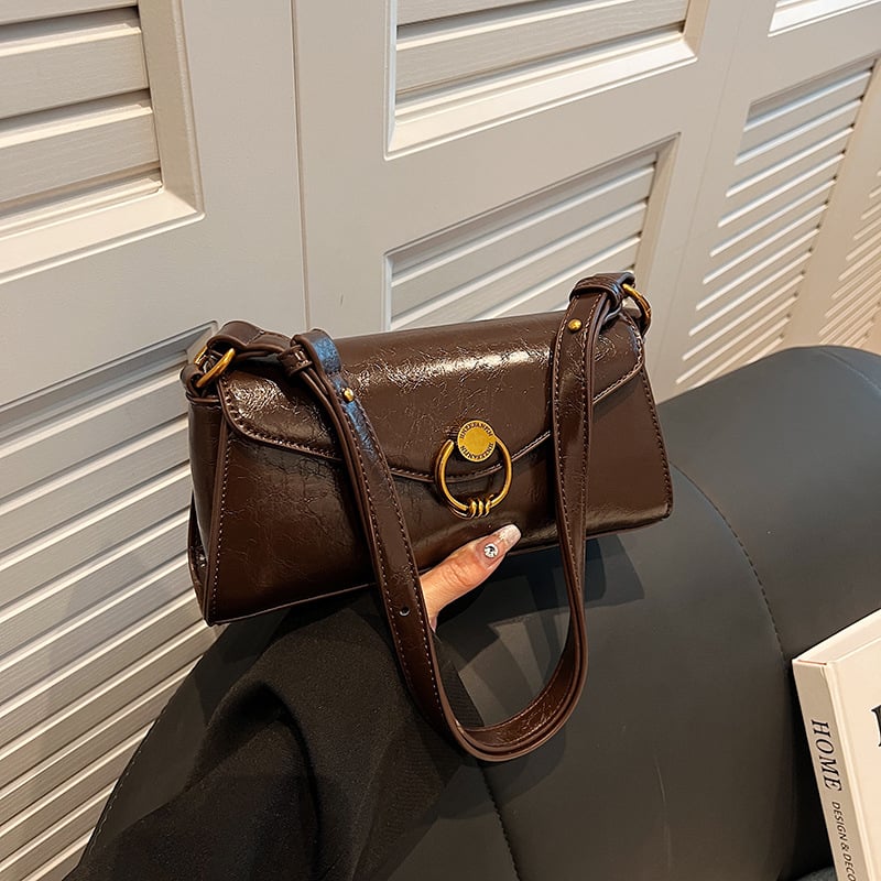 PU kožna ženska torba za rame i crossbody stil, proljeće 2024, elegantna i svestrana