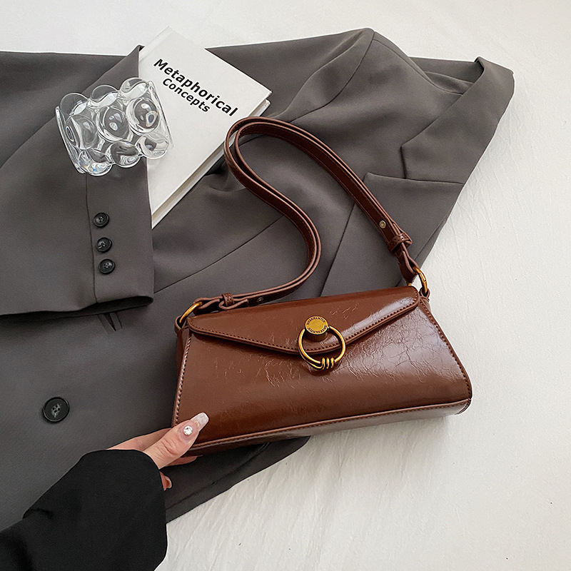 PU kožna ženska torba za rame i crossbody stil, proljeće 2024, elegantna i svestrana
