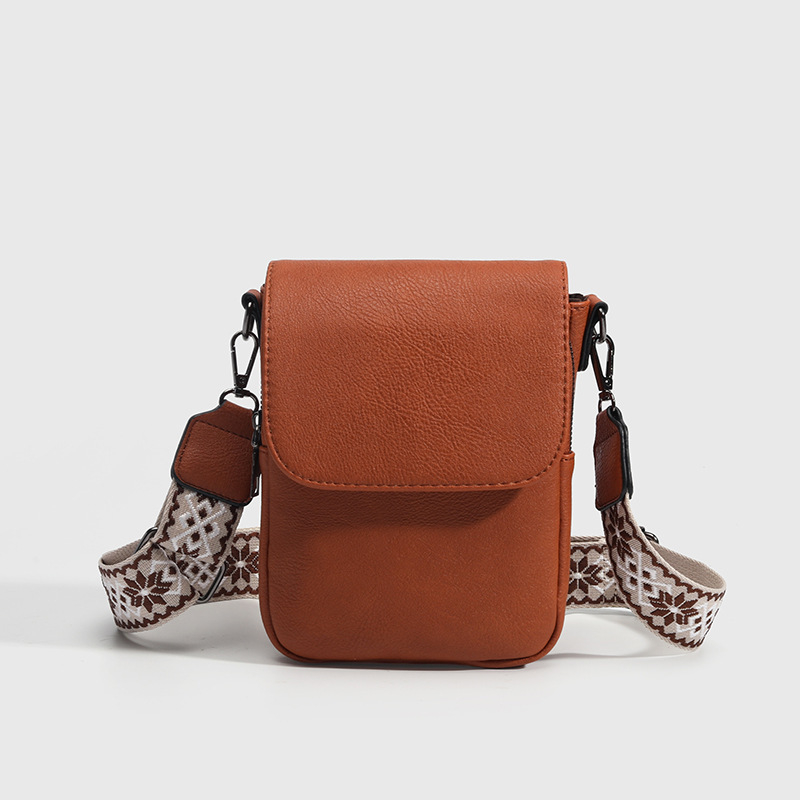 Ženska crossbody torbica s džepom za telefon, višestruki džepovi i pretinci za kartice, višenamjenska, podesivi remen