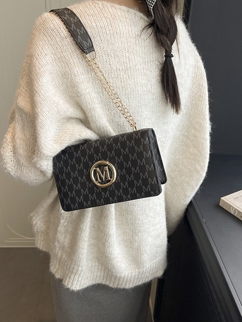Ženska crossbody torba, mala kvadratna torba za telefon, minimalistički i luksuzan dizajn, srednja veličina, novi model