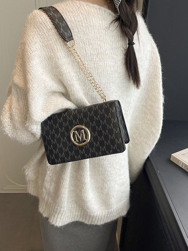 Ženska crossbody torba, mala kvadratna torba za telefon, minimalistički i luksuzan dizajn, srednja veličina, novi model