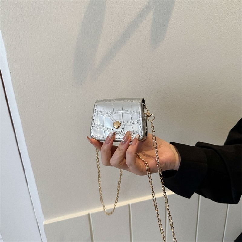 Ženska torba s kamenim uzorkom, mini torba preko ramena, torbica za usne, moderna crossbody torba