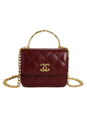 Ženska mini kvadratna torbica s dijamantnim šivanjem, crossbody torba, gradski stil, jesen 2025