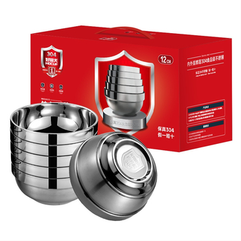 Vas din oțel inoxidabil 304, de înaltă calitate alimentar, izolație dublă, anti-arsură, pentru supă și orez, formă rotundă, finisaj oglindit, stil modern minimalist