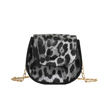 Mini ženska torbica s leopard uzorkom, lančani remen preko ramena, Instagram stil, novi model 2026