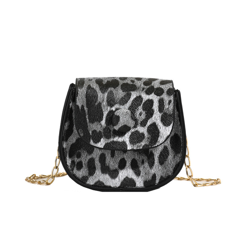 Mini ženska torbica s leopard uzorkom, lančani remen preko ramena, Instagram stil, novi model 2026