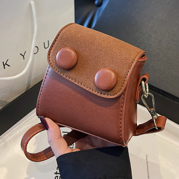 Premium mini crossbody torba za žene, korejskog stila, PU materijal, gradski šik, jesen 2024