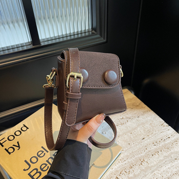 Premium mini crossbody torba za žene, korejskog stila, PU materijal, gradski šik, jesen 2024