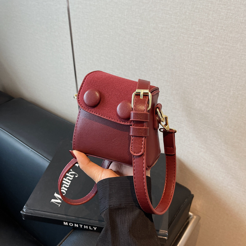 Premium mini crossbody torba za žene, korejskog stila, PU materijal, gradski šik, jesen 2024