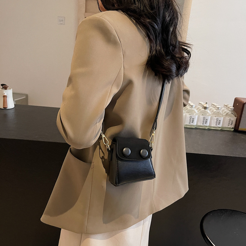 Premium mini crossbody torba za žene, korejskog stila, PU materijal, gradski šik, jesen 2024