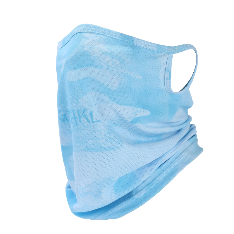 Ice Silk UV zaštita za vrat i lice – ljetna maska za muškarce i žene, kamuflažni šal za biciklizam, s produženim ušnim petljama